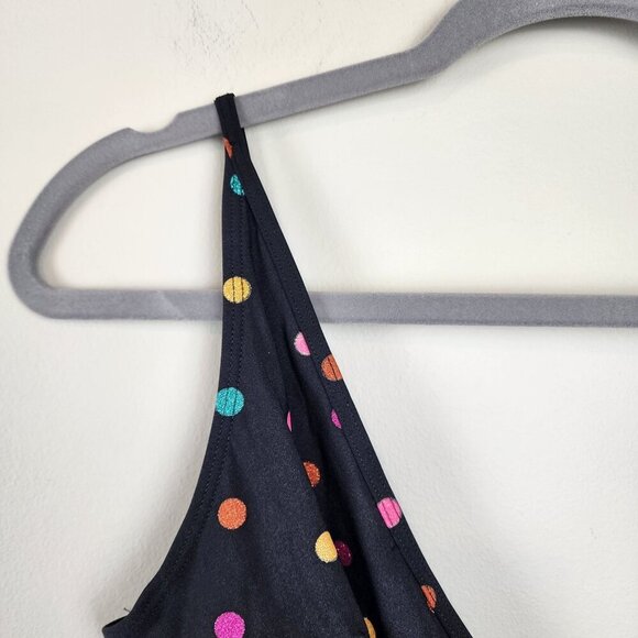 And Other Stories wrap swimsuit sz 10 women polka dot - Picture 7 of 13